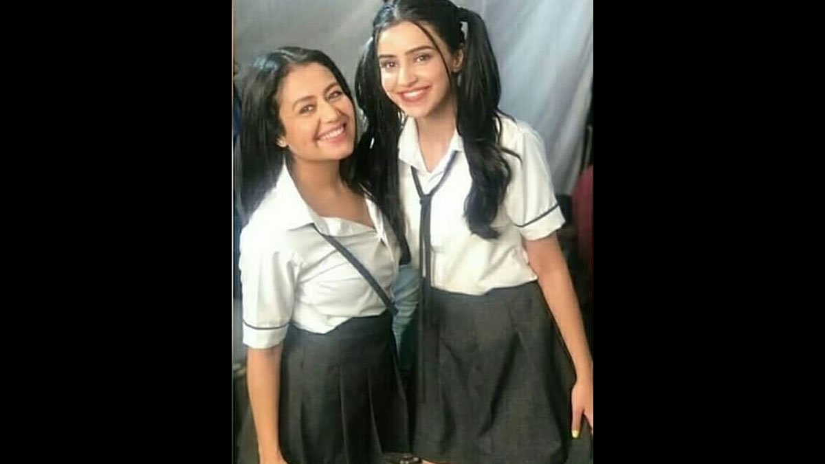 स्कूल की फोटो में दिखीं क्यूट neha kakkad school