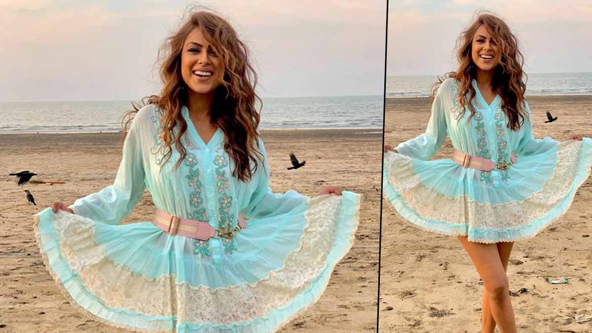 nia sharma casual outfits ()