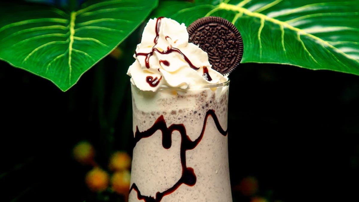 oreo coconut milkshake