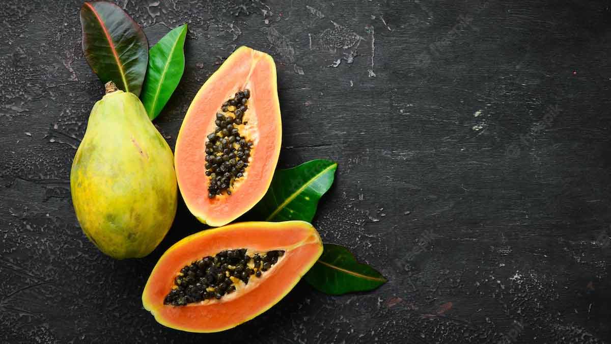 papaya face pack for skin care