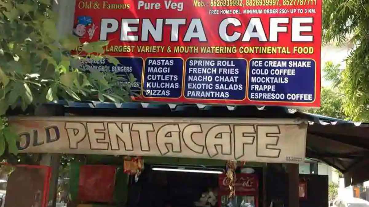 पेंटा कैफे penta cafe in delhi for maggi