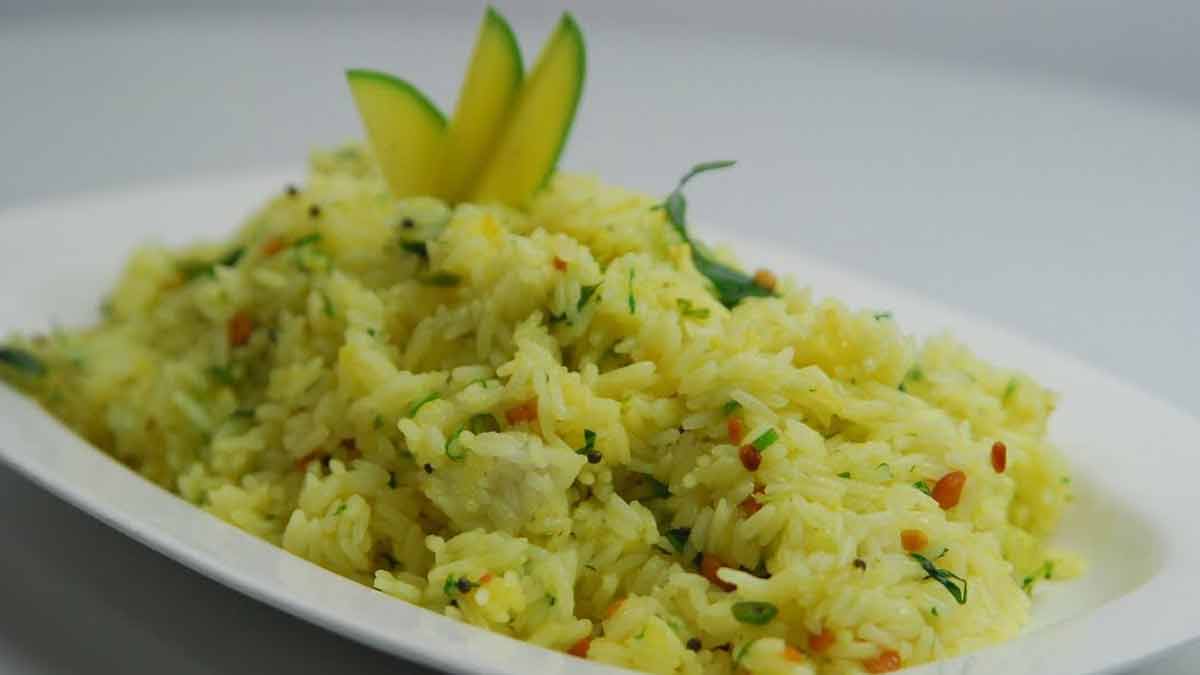 raw mango rice easy recipes inside 