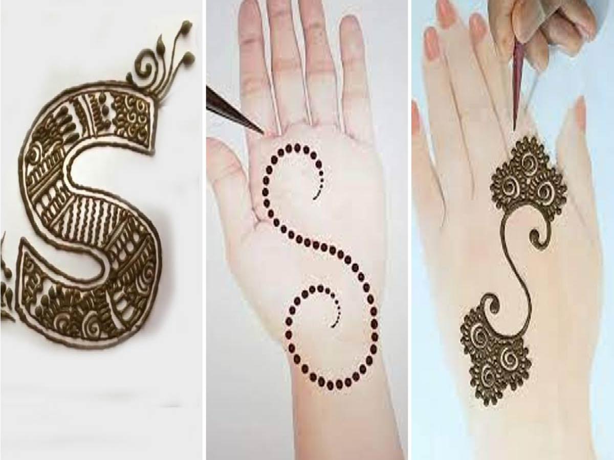 Simple Mehndi Design S न म क म ह द ड ज इन Quick Mehndi Design Hathon Me Henna