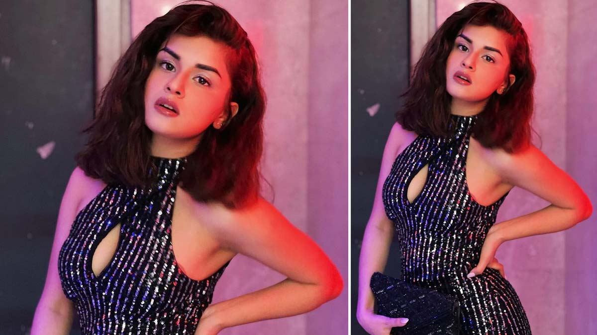 sequin avneet kaur party style