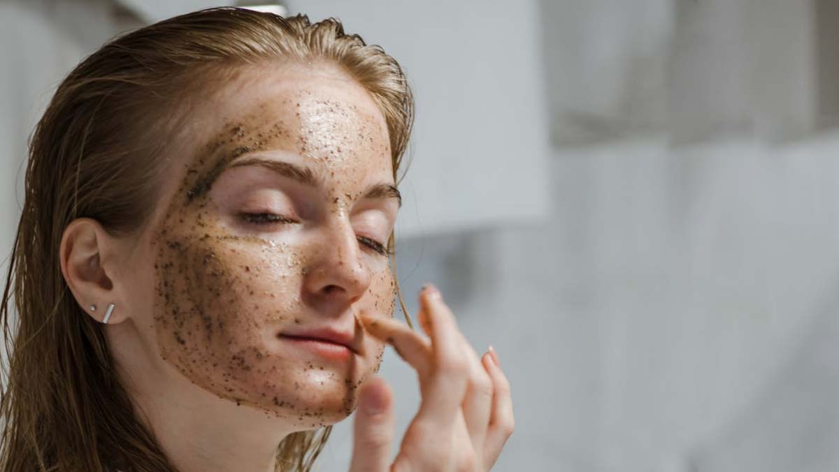 turmeric coffee scrub