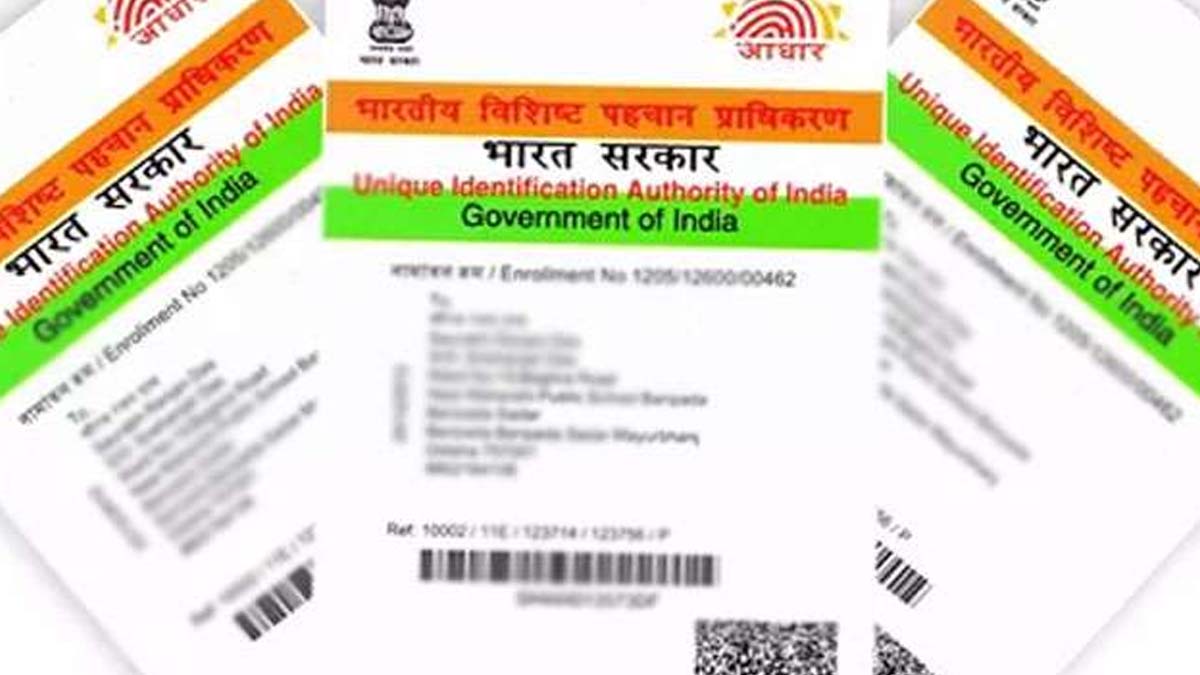 women doorstep aadhar service by india post payment bank inside 