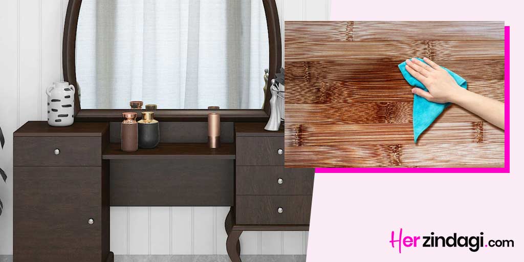 Easy Hacks to Clean Dressing Table Sunmica in HindiEasy Hacks