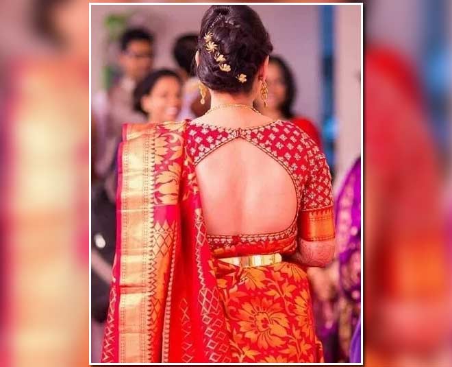 Hairstyle Ideas to Pair With Red Saree in Hindi|रेड साड़ी पर बनाएं यह  हेयरस्टाइल|Red Saree Par Banaye Ye Hairstyle | hairstyle ideas to pair with red  saree | HerZindagi