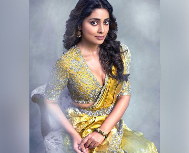 actress shriya saran best saree looks