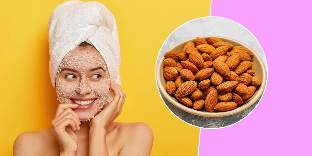 Homemade almond facial moisturizer