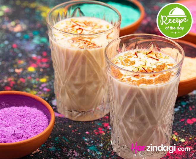 badam wali thandai recipe