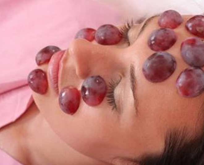 black grapes for glowing skin 