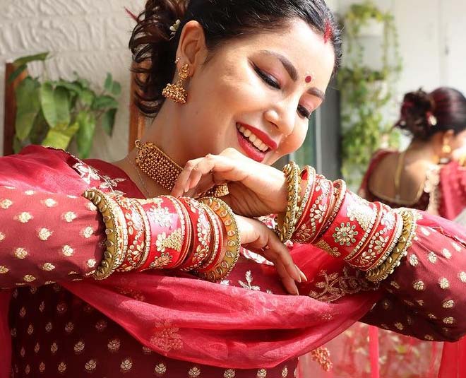 debina bonnerjee godh bharai rasam