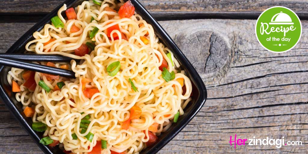 Desi Style Instant Noodle Recipe By Chef Ranveer Brar in Hindiदेसी