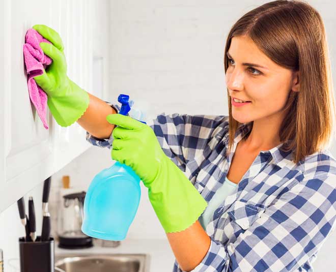 easy tricks to clean home