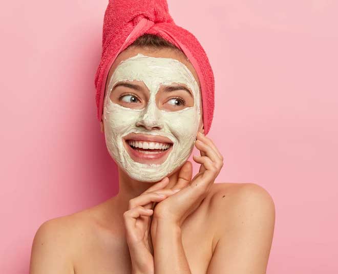 Beautiful Woman Face Mask