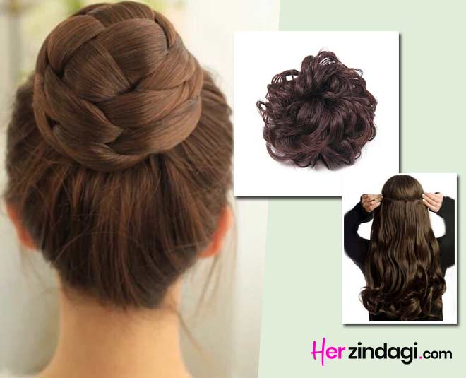 hairstyle ideas with extensions in hindi