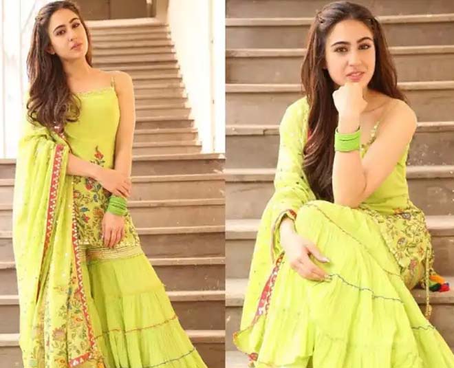 How To Dazzle In Indian Ethnic Dresses Like Sara Ali Khan