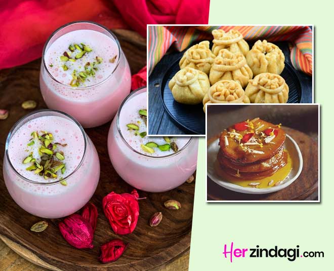holi recipes for newly married women