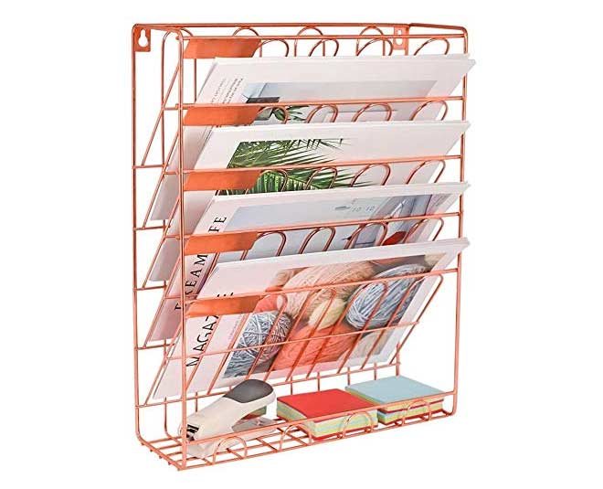 household papers organising wall hanging
