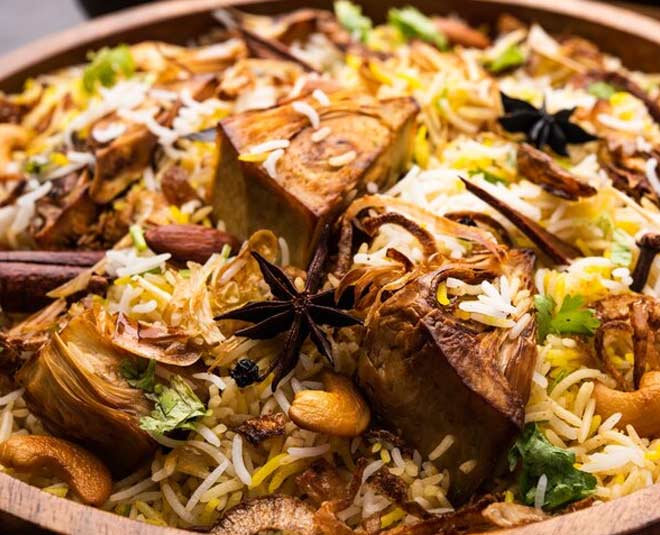 jackfruit veg biryani