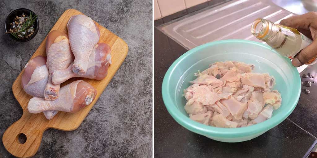 Perfect Way To Clean Chicken Before Cooking In Hindiचिकन बनाने से पहले