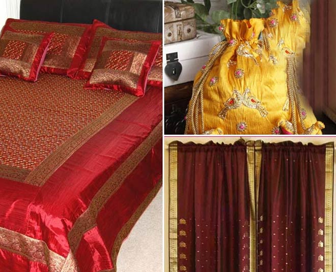 21 Different DIY Ideas With Old Silk Saree At Home | 21 different diy ideas with old silk saree at home | HerZindagi