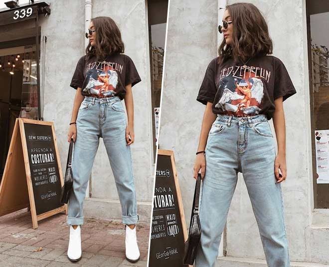 Here's How You Can Style Your Pair Of Mom Jeans!