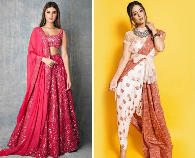 Dandiya Dress Ideas: ट्रेडिशनल आउटफिट्स पर लगाएं वेस्टर्न का तड़का - add  western flair to traditional outfits-mobile