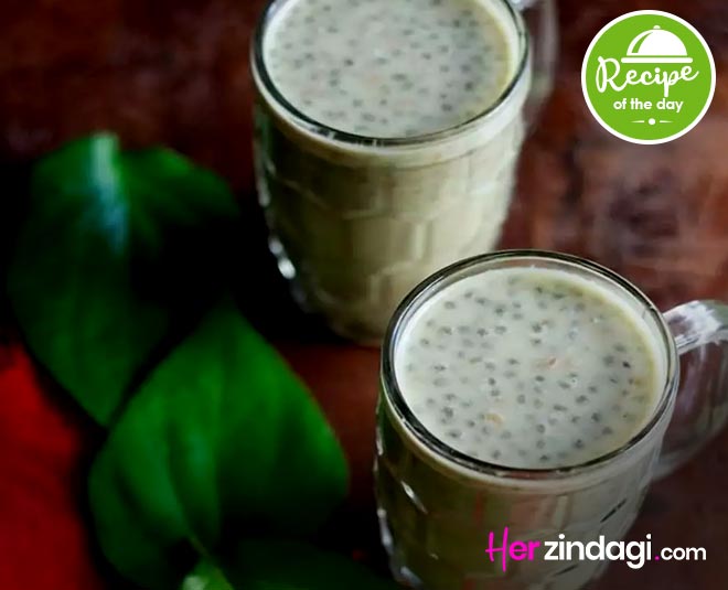 paan flavoured thandai recipe