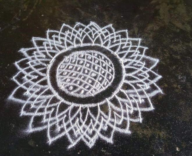 rice rangoli