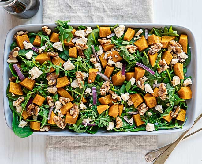 roasted pumpkin salad Main
