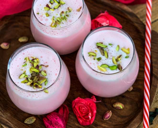 rose lassi