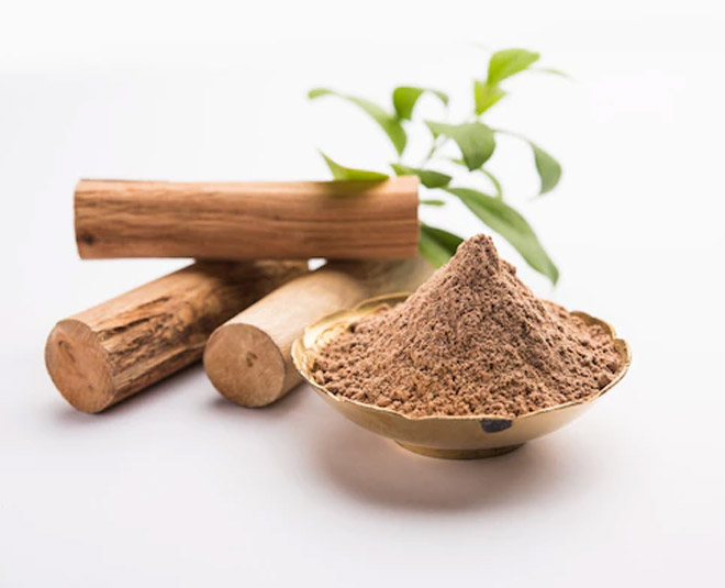 sandalwood powder coconut water face mask