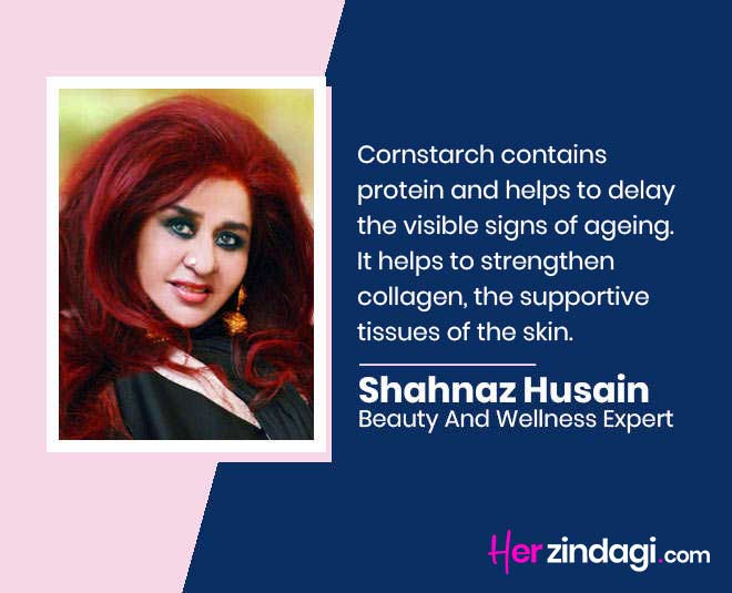 shahnaz husain cornstarch benefits