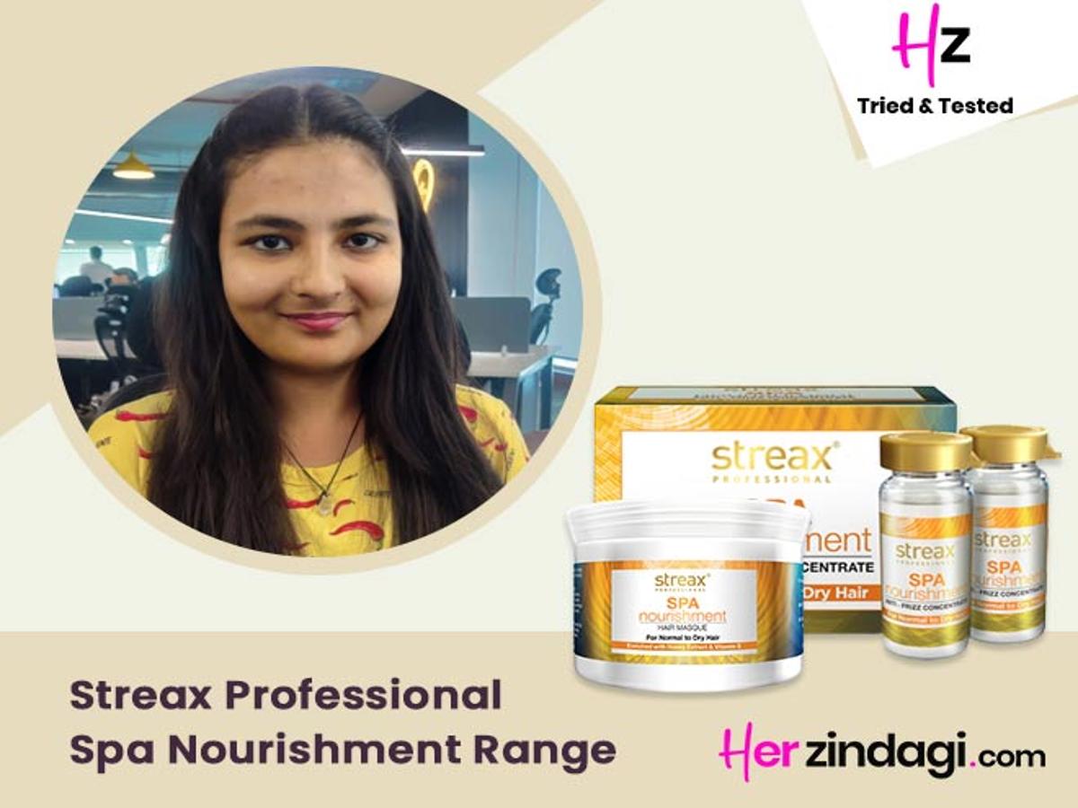 HZ Tried & Tested: Streax Professional Spa Nourishment Range Detailed  Review | HerZindagi