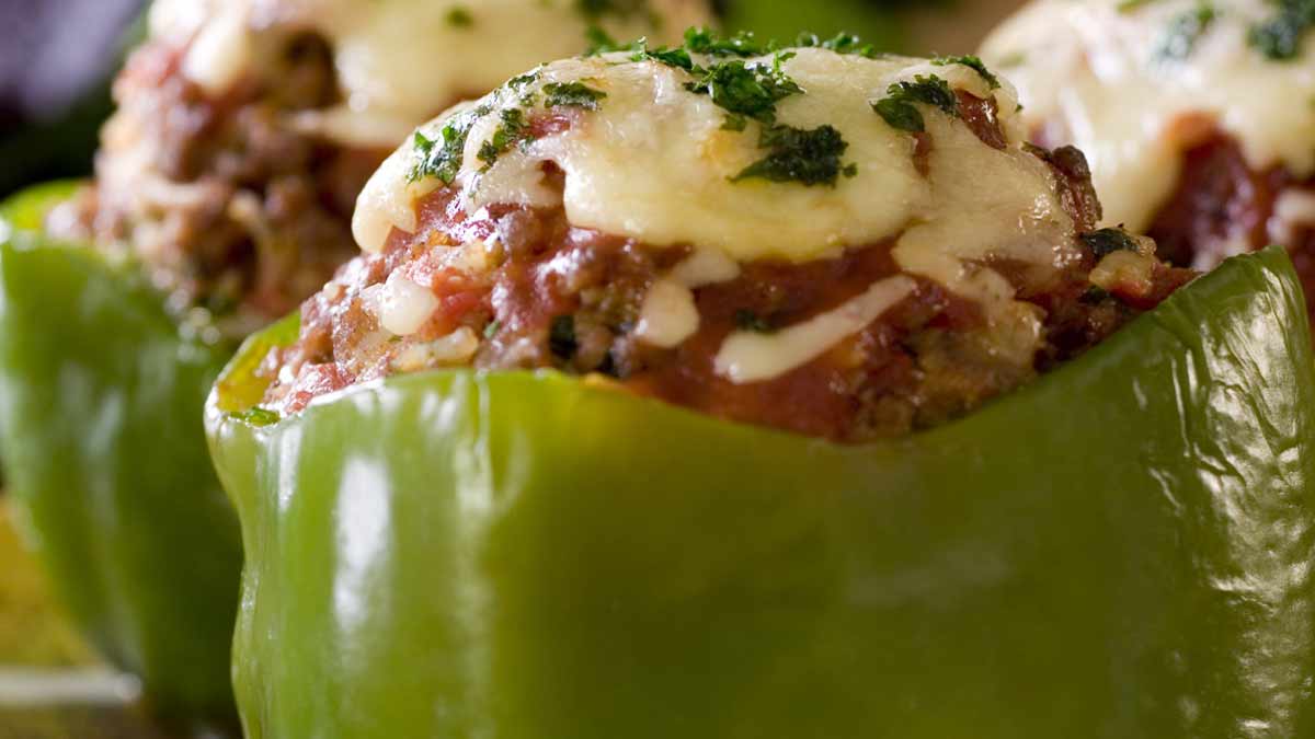 stuffed shimla mirch delights