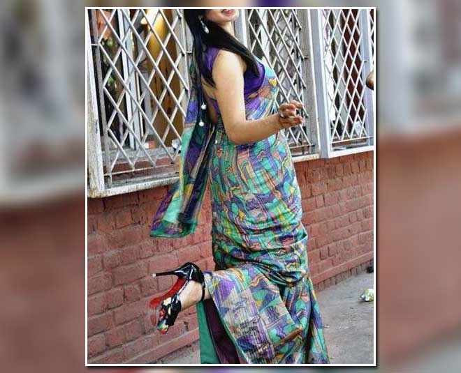 साड़ी पहनने से पहले पहनें फुटवियर wear footwear before wearing saree