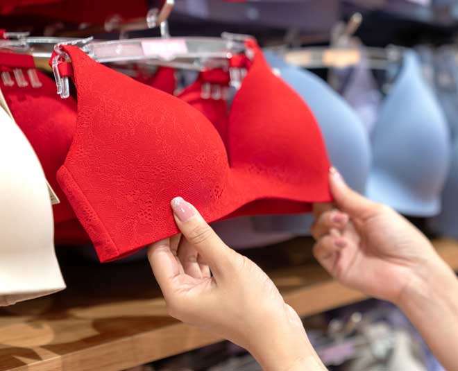 women buying bras
