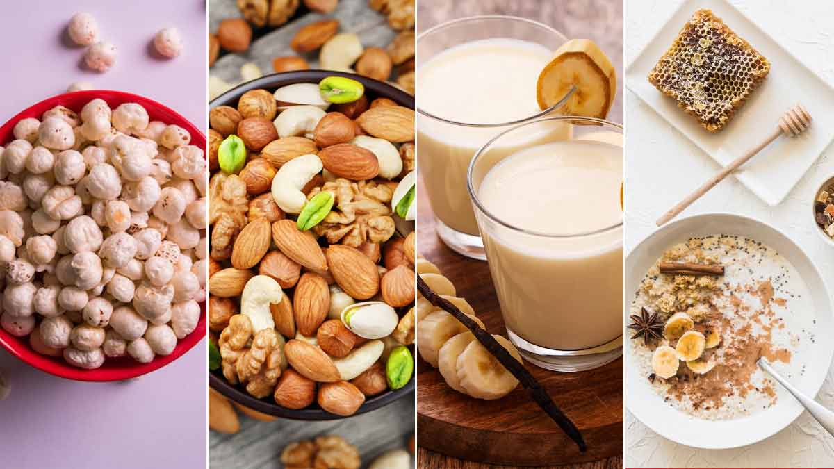 add in milk to gain weight in hindi