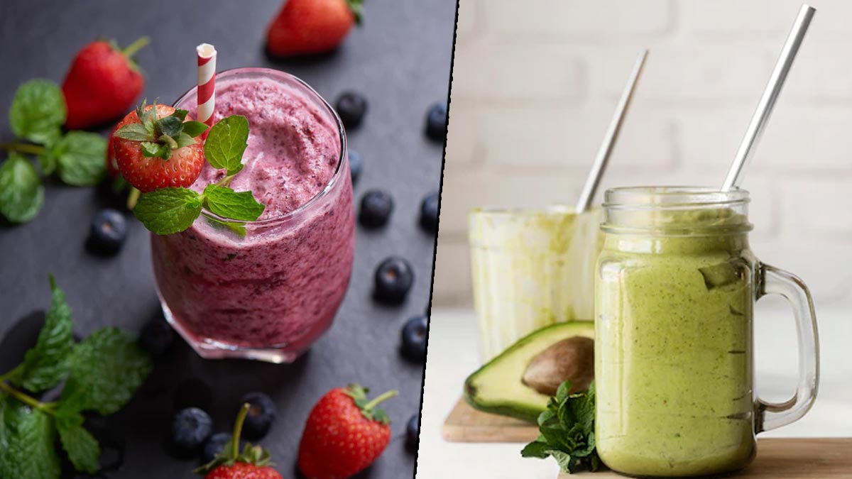 Milk Substitute You Can Use Making Smoothie स्मूदी बनाते समय मिल्क