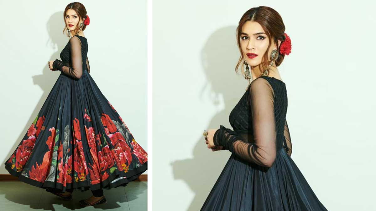 Anarkali anarkali floral ethnic outfits