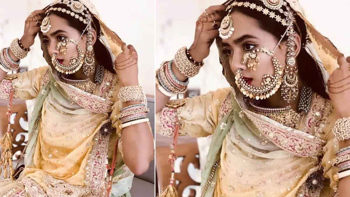 big nath on heart shape face