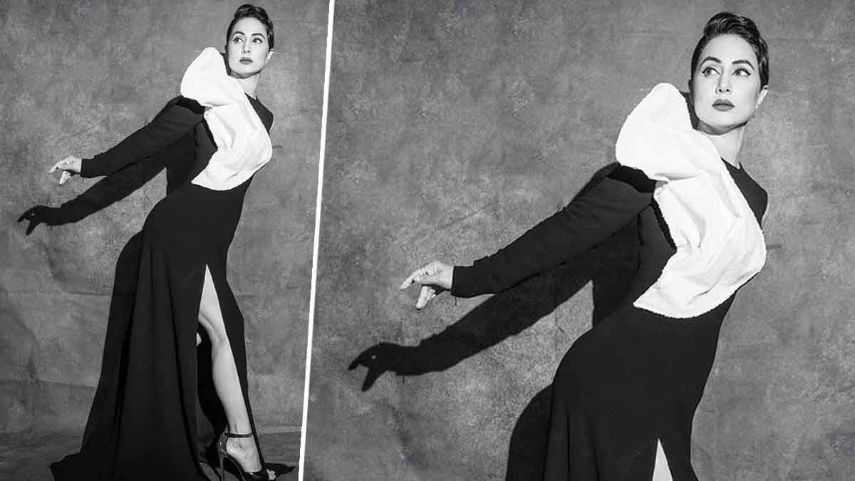 black hina khan cannes