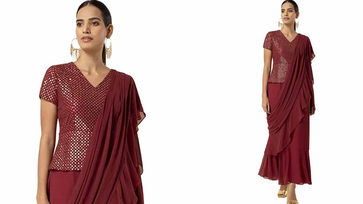 colour combination peplum top