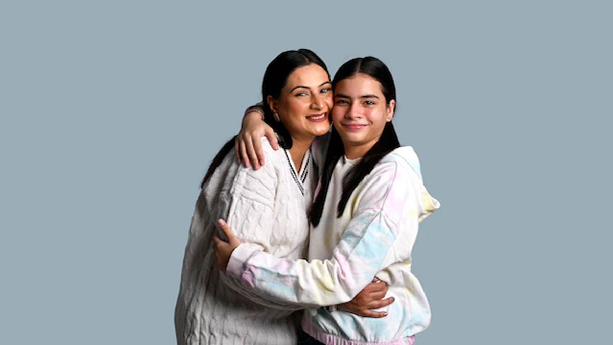 daughter for her first period