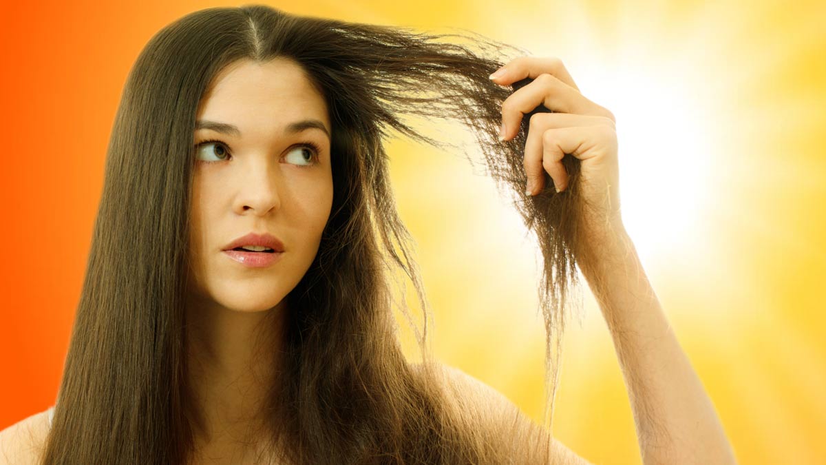 does  heat  waves  damage  your  hair