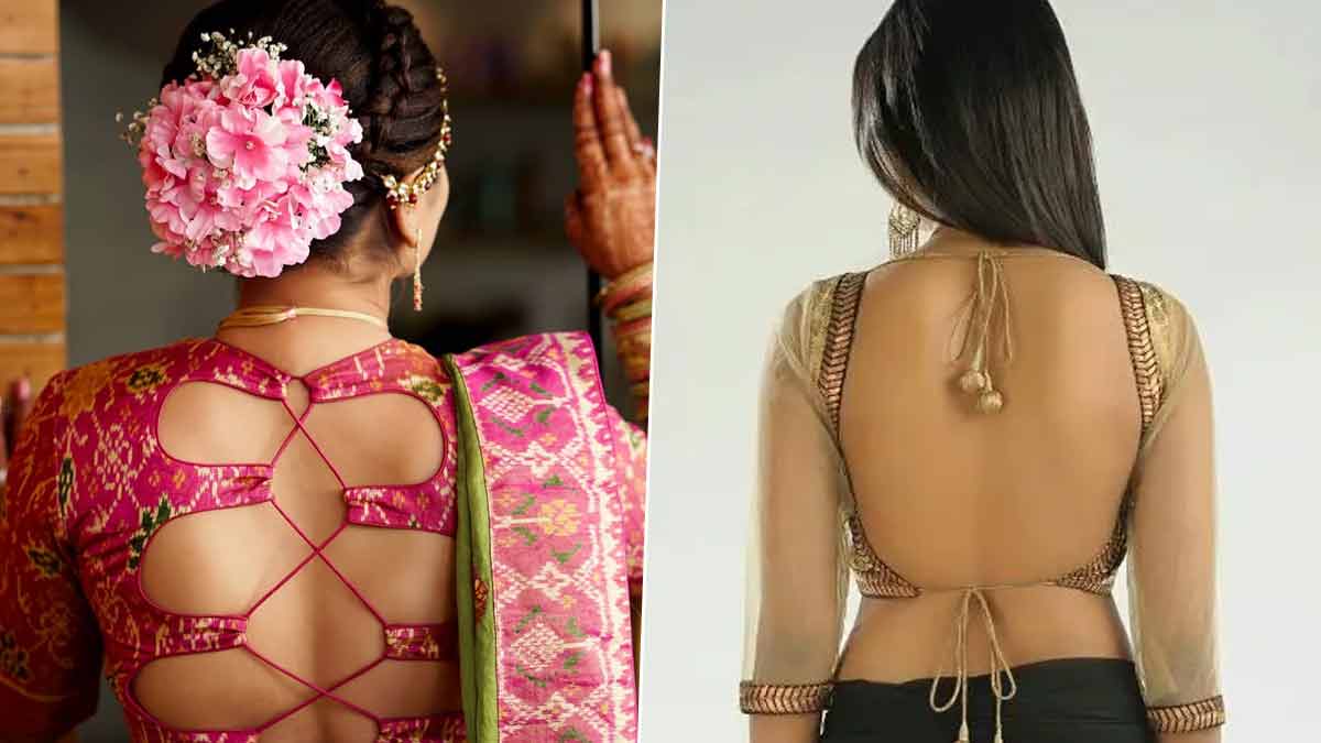 Blouse ke piche sales wala design