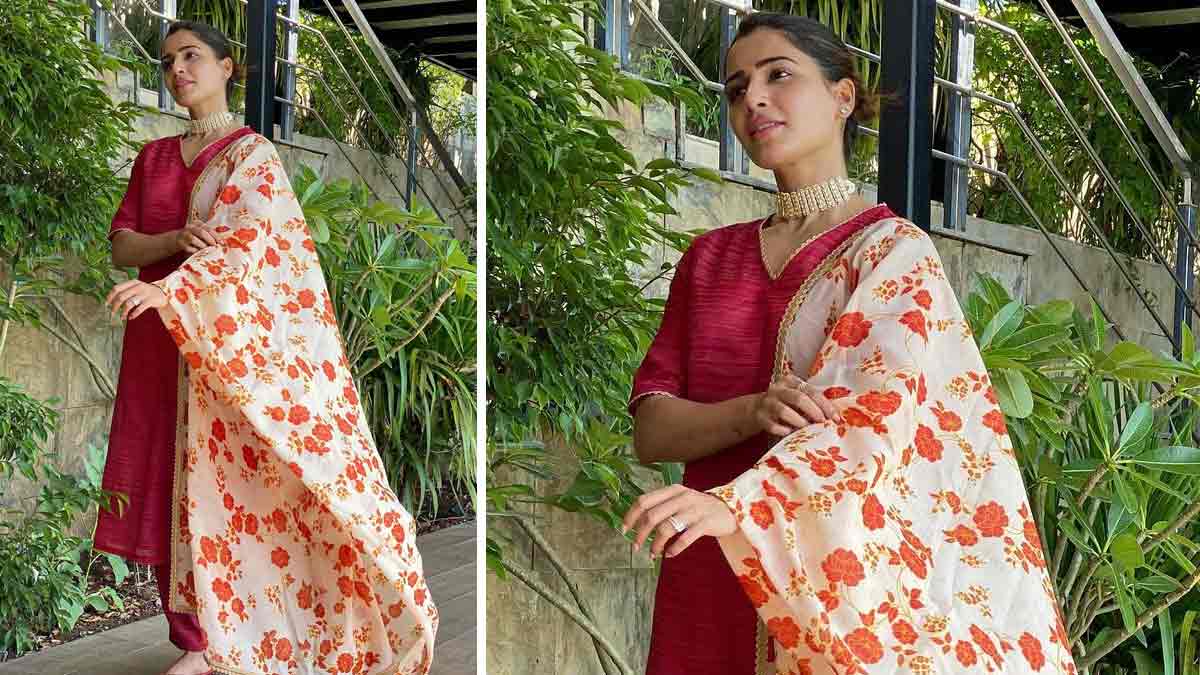 Pair Up The Floral Dupatta dupatta floral ethnic outfits