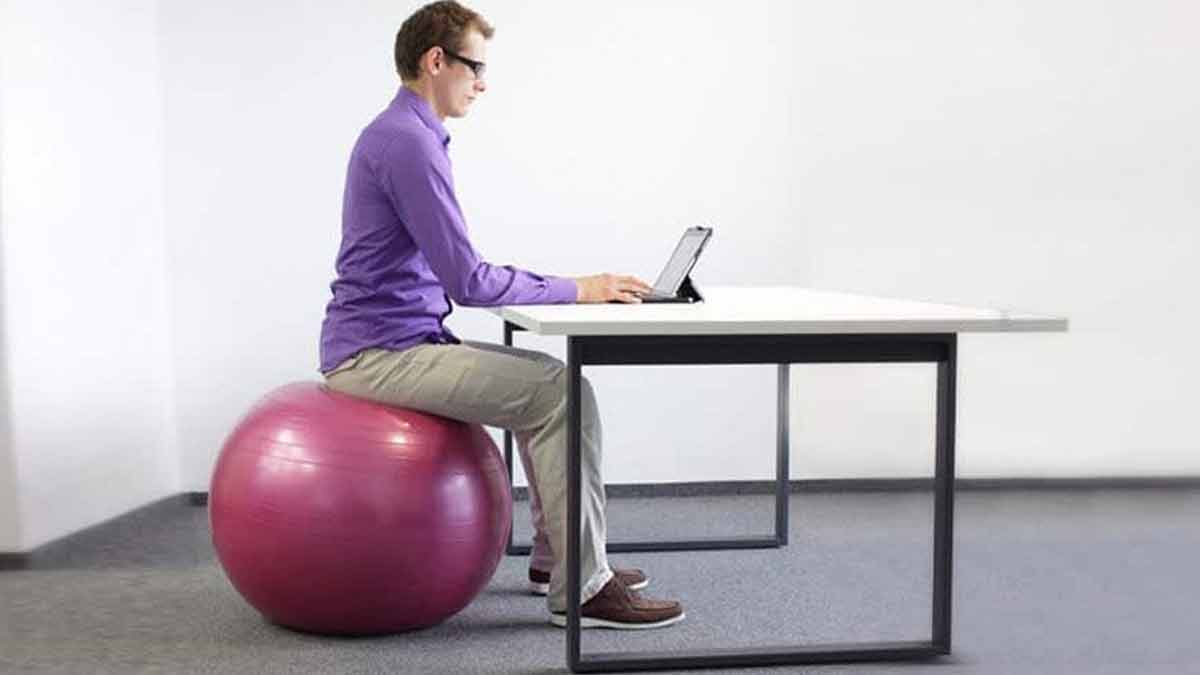 exercise and office sitting